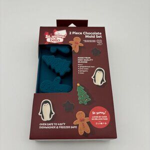 So Yummy by bella Silicone Candy Chocolate Christmas Mold Gingerbread Penguin